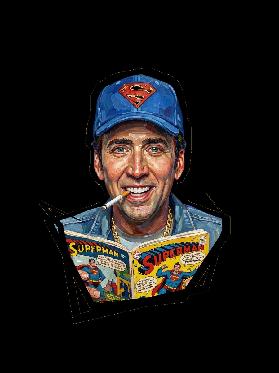 Nicolas Cage Lost Action Comics #1. A Storage Locker Found It.